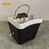 휴대용 모던 샴푸 대야 스파 샤워 및 스티머 헤어 워싱 핫 공장 가격 살롱, 한개옵션0