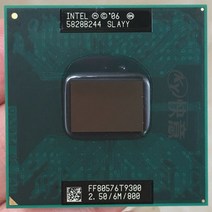 Intel Core 2 Duo T9300 CPU 노트북 프로세서 PGA 478 cpu 100 제대로 작동