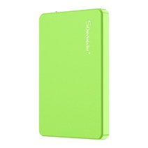 HD2.5 인치 외장 하드 드라이브 용량 160gb / 250gb /500gb 1 테라바이트/2 USB3.0 PC Mac 데스크탑 노, 06 green, 07 2 테라바이트