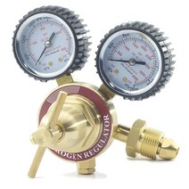 RX WELD 질소 조절기 0-600 PSI 전달 압력 장비 황동 입구 연결 게이지 HVAC 퍼징 브레이징 및 납땜에 적합