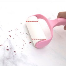 사선컷팅돌돌이 먼지테이프 청소롤러 옷이물질제거 강아지고양이털