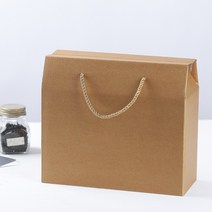 끈손잡이 크라프트 지박스 미니 카톤 단상자 싸바리 박스 포장 선물 상자