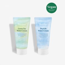 보나쥬르 비건 그린티 워터크림 100ml + 펩타이드 워터크림 100ml, 단품