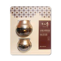 수려한 비책진생 윤 크림 50ML + 25ML, 1세트