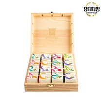 쌍계명차 큐브우드 16p 선물세트 (무배 쌍계명차 큐브우드16p 쌍계큐브우드 고급진선물 선물세트 어버이날선물 명절선물 추석선물 설선물), 단품
