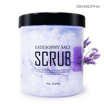 에스테소피 스크럽 솔트 솝 라벤더 1kg 사우나소금 미용소금, 단품
