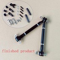 자동차 튜닝 서스펜션 엔진부의 쇼바관련 금속 서스펜션 볼 헤드 센터 레버 트럭 트레일러 티퍼 자동차 부품, 타이로드 블랙