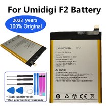 UMI Umidigi A1 PRO S2 Lite A3 S3 S5 Pro 터치 파워 3 One max A5 A7 pro A9 F2 Z Z2 BISON 용 배터리, 미디기 f2