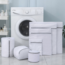 무형광 세탁망 이불 속옷 브래지어 신발 이중 빨래망, 신발 세탁망 원형