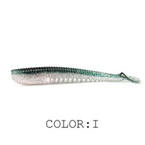 Supercontinent 5cm 8cm 11cm 낚시는 파이크와 대한 소프트 루어 인공 미끼 프레데터 태클을, 95mm 5pcs, 09 I_03 95mm 5pcs