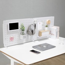 카멜마운트 다용도 파티션 타공판 PPS12, 화이트(PPS12W)
