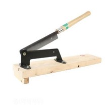 작두 고급 약 재 작두 250mm 동태 생선 매실 손