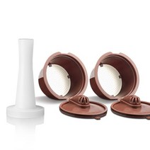 커피 머신 호환 부품 에스프레소 용 도금베이스 탬퍼가있는 41mm 탬퍼 dolce gusto 프레스 해머 스푼 액세서리, c-pods1t 2개
