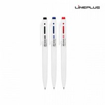 라인플러스 유성펜 abraxas 아브락사스 305 0.5mm 볼펜 저중심설계 초저점도 abraxas 라인플러스 노크식, 청색