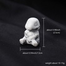천연 보석 Howlite Fluorite 두개골 입상 치유 크리스탈 공예 손 조각 동상 위카 에너지 돌 홈 장식, 02 Howlite Turtle