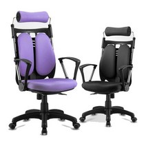 가구뱅크 PLS-DM듀얼 레자 메쉬패브릭 사무용의자 사무실의자 책상의자 학생의자 공부의자, 블랙레자