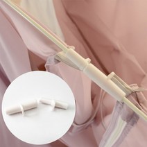 난방텐트 연결캡 원터치모기장 폴대 연결부품 연결대