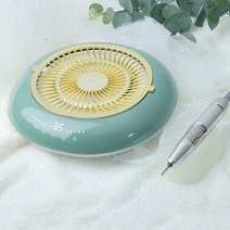 이동식 집진기 드릴 먼지 가정용 재사용 가능한 필터 포함 매니큐어 기계 용 네일 집진기 저소음 진공 청, 02 GREEN EU PLUG