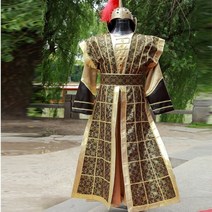 점사복 장군 갑옷 무대 공연 병사 사극 연극 의상, 140 E세트