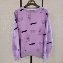 신디키즈 겨울에도 예쁘게!! 어느 옷에나 잘 어울려서 코디하기 너무 좋은 간절기부터 따뜻하게 입기 좋은~~ 에스더버니 전판 융기모 맨투맨 CIMA22N01 - 7954