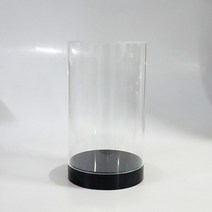 리얼피규어 건프라 프라모델 피규어 원형아크릴케이스 보관함 전시함 장식장 26cm