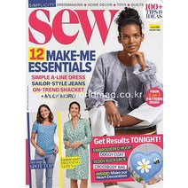 당일발송 Sew Magazine Uk 2021년1월 (#58) 호