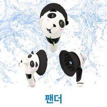 JW 제이더블유 팬더 캐릭터 힐링 샤워기 두피 마사지 샤워헤드, 1개