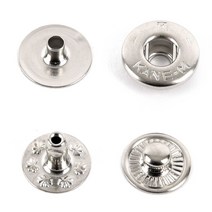 KANE-M) 스프링도트 13MM - 실버 1세트, 단품