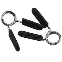 2 조각 25mm 바벨 클램프 스프링 칼라 클립 체육관 체육관 웨이트 덤벨 잠금