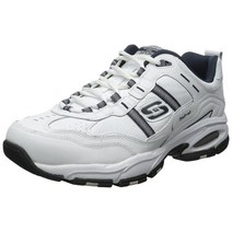 스케쳐스 스포츠 남성용 Vigor 2.0 서펜틴 슈즈 하얀색