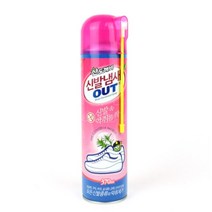 산도깨비 신발냄새 OUT 스프레이 370ml 발냄새제거 운동화 탈취 방향 악취 간편