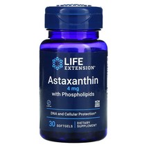 Life Extension Astaxanthin with Phospholipids 4 mg 30 Softgels