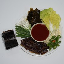 [자연한끼] 산지직송 포항 구룡포 과메기, 1개, 청어과메기 완전손질 20미 + 야채세트 + 김 + 초장