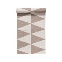 스칸디리빙 라임 PVC 러그 greige 70x150cm