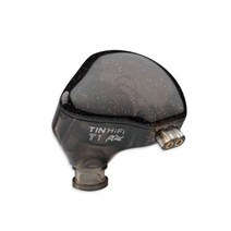 밥쇽 TINHIFI T1S 10mm 드라이버 유닛 2PIN 호환 케이블 이어폰 HiFi 휴대용 베릴륨 코팅 IEMs T2, 05 Black, 05 Black
