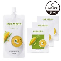 인테이크 모닝죽 초당옥수수, 21팩, 130g