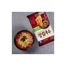 풀무원 별미 칼제비4인SET-[장칼국수(2인)+해물수제비(2인)] (총 2봉(1봉단 2인)) 탕비실 회사 점심 도시락 학생 야식 간식, 2개