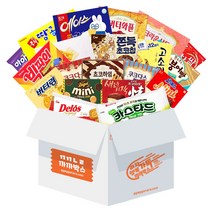 까까나라 국가대표 대용량 사무실 과자 간식 럭키박스 20p, 과자 20종, 1세트