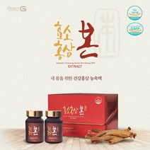 비티진 효소홍삼 본 홍삼농축액 100% 90gX2병(세트) 컴파운드케이 가족사랑 건강선물, 1세트, 90g
