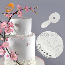 초콜릿만들기세트 2 개/대 꽃 잎 실리콘 곰 팡이 DIY 비누 공예 용품 퐁당 초콜릿 머핀 만들기 금형 케이크, 한개옵션0