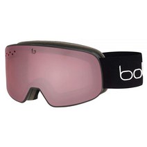 Bollé Nevada 소형 고글 Black Corp 매트/버밀리론 레드 스몰, Red, Black Corp Matte/Vermillon Gun