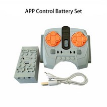 레고 호환 EV3 고속 MOC 모터 서보 트레인 전원 기능 2 핀 플러그 기술 부품 멀티 툴 PF 모델 빌딩 블록, 18 APP A