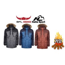 HALLA SPORT 남성 엔커리지 다운자켓