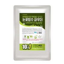 다농원 [다농원] 눈꽃빙수파우더 녹차맛 1.1kg, 단품