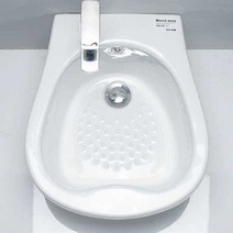 발마사지 물통 세척기 화장실 목욕 건강 피로 달걀형, 세척기 + 범용 회전 수도꼭지