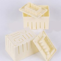 두부제조기 두유 제조기 가정용 콩기계 콩물 요리 두부 만들기 기계 세트 홈 DIY 제조기 프레스 금형 키트, 한개옵션0