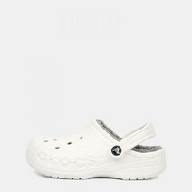 크록스 남녀공용 22FW 바야 라인드 클로그 화이트 205969-11H