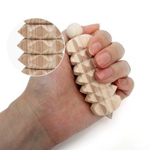 자연 민간요법 민간 좋은, 편백나무 양손 지압기