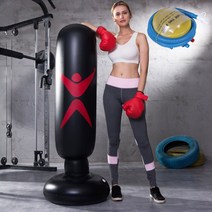 가정용샌드백 펌프포함 에어샌드백 스탠딩 펀칭 홈트 권투 쉐도우복싱 펀치볼, 샌드백＋펌프