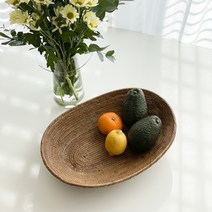 발리산 라탄 바구니_플레인 오발 바스켓, 플레인 오발 바스켓